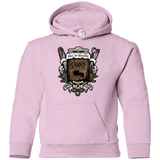 Sweatshirts Light Pink / YS Evil Crest Youth Hoodie