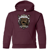 Sweatshirts Maroon / YS Evil Crest Youth Hoodie