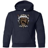 Sweatshirts Navy / YS Evil Crest Youth Hoodie