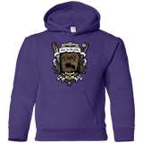 Sweatshirts Purple / YS Evil Crest Youth Hoodie