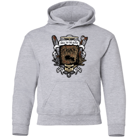 Sweatshirts Sport Grey / YS Evil Crest Youth Hoodie