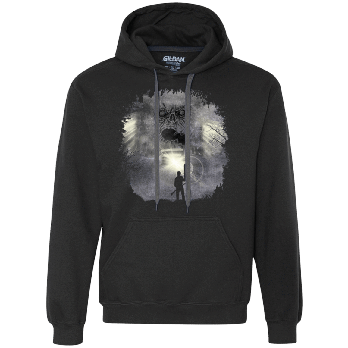 Sweatshirts Black / Small Evil Darkness Premium Fleece Hoodie