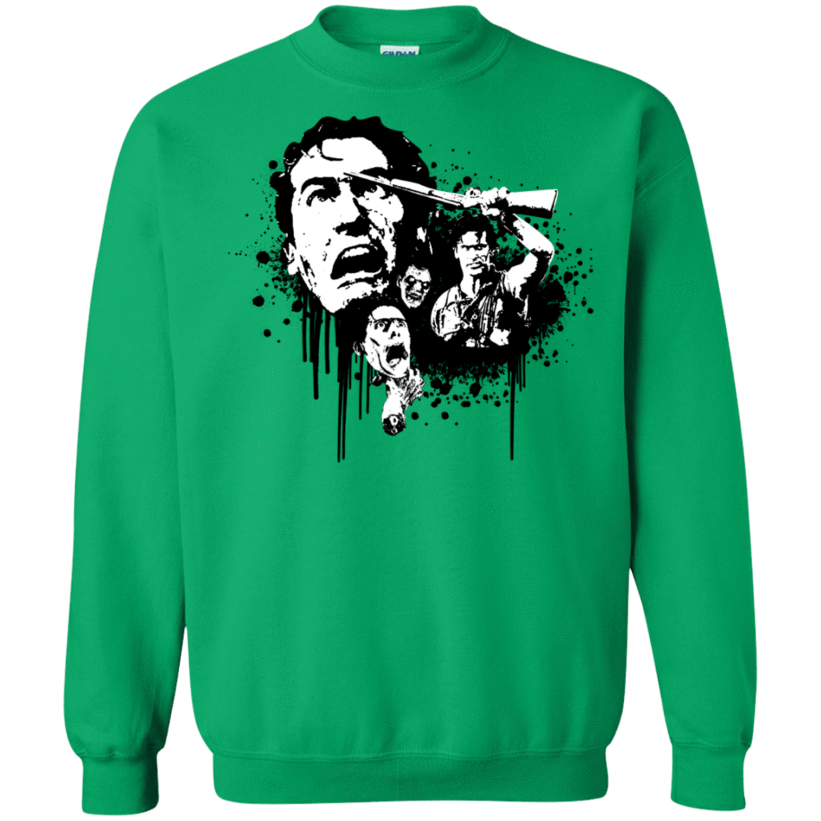 Sweatshirts Irish Green / S Evil Dead Legend Crewneck Sweatshirt