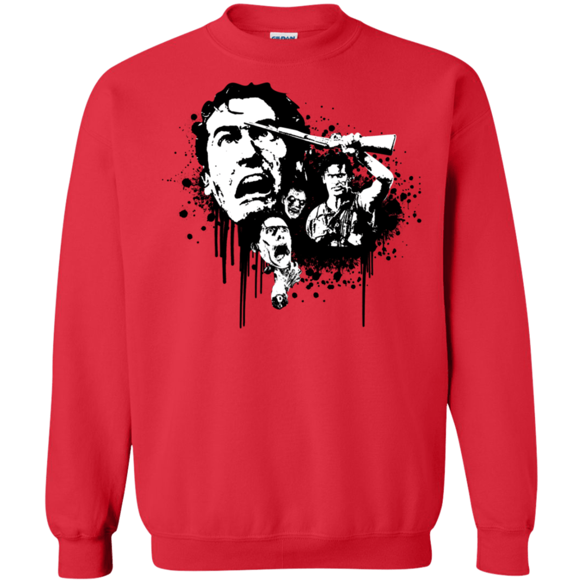 Sweatshirts Red / S Evil Dead Legend Crewneck Sweatshirt