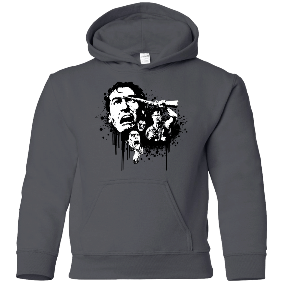 Sweatshirts Charcoal / YS Evil Dead Legend Youth Hoodie