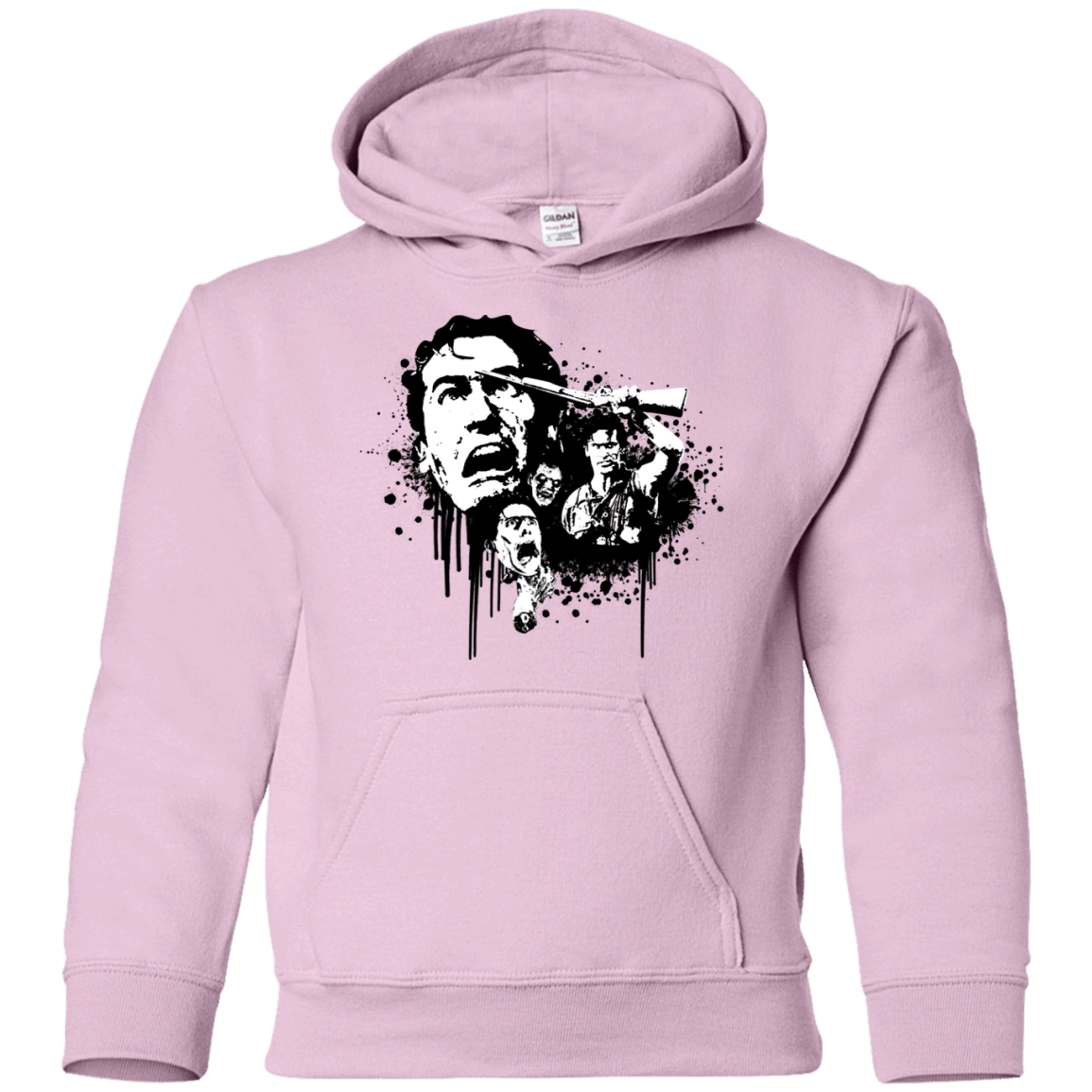 Sweatshirts Light Pink / YS Evil Dead Legend Youth Hoodie