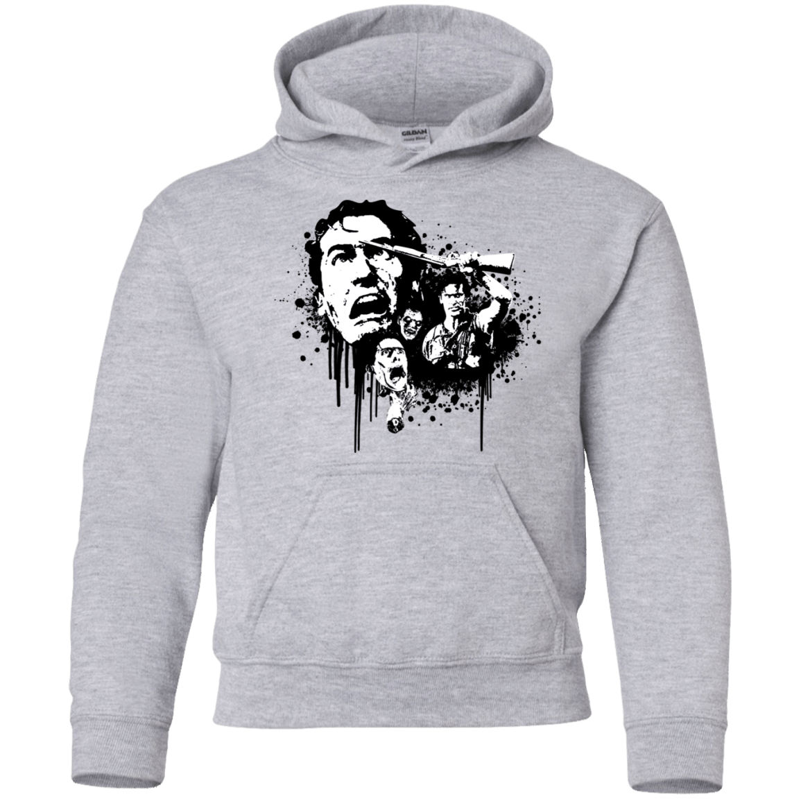 Sweatshirts Sport Grey / YS Evil Dead Legend Youth Hoodie