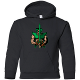 Sweatshirts Black / YS Evil Eye Youth Hoodie