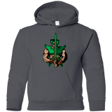 Sweatshirts Charcoal / YS Evil Eye Youth Hoodie