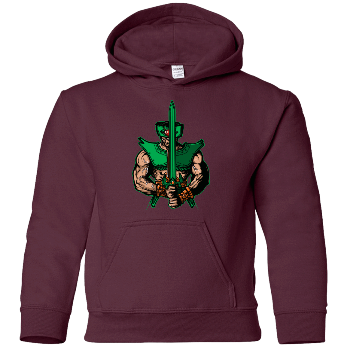 Sweatshirts Maroon / YS Evil Eye Youth Hoodie