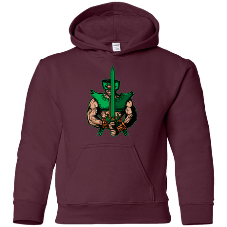 Sweatshirts Maroon / YS Evil Eye Youth Hoodie