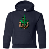 Sweatshirts Navy / YS Evil Eye Youth Hoodie