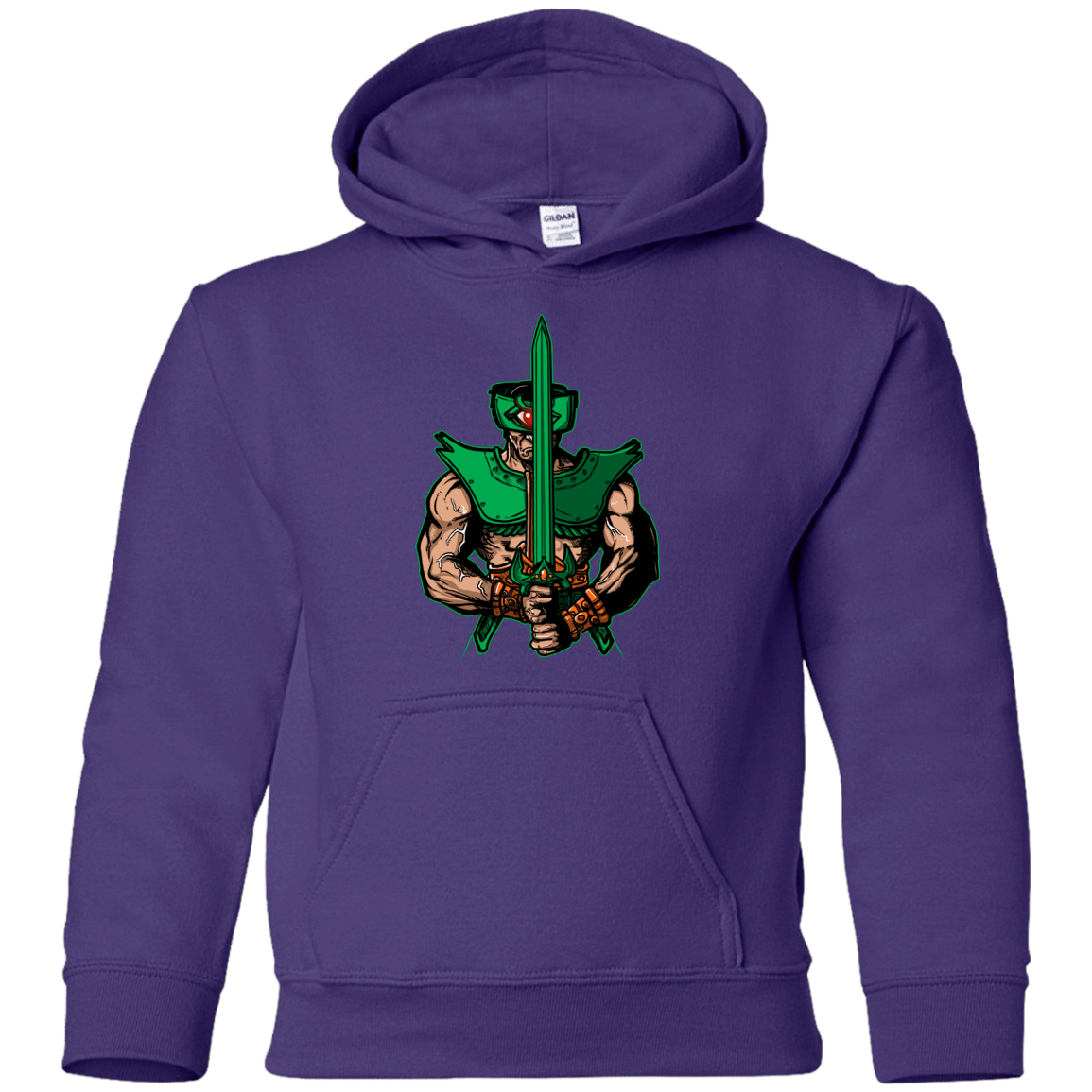 Sweatshirts Purple / YS Evil Eye Youth Hoodie