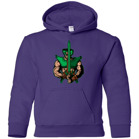 Sweatshirts Purple / YS Evil Eye Youth Hoodie