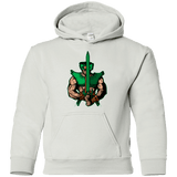 Sweatshirts White / YS Evil Eye Youth Hoodie