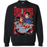 Sweatshirts Black / S Evil Flakes Crewneck Sweatshirt
