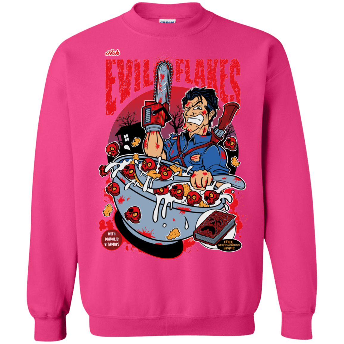 Sweatshirts Heliconia / S Evil Flakes Crewneck Sweatshirt