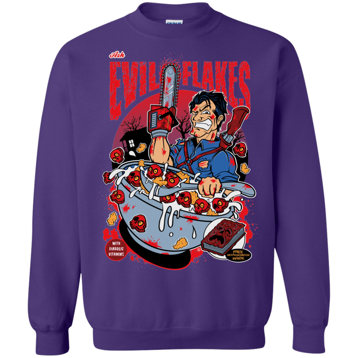 Evil Flakes Crewneck Sweatshirt