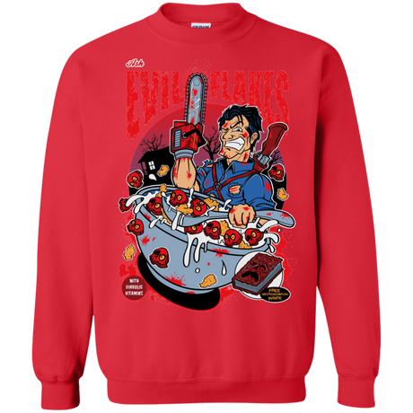 Sweatshirts Red / S Evil Flakes Crewneck Sweatshirt