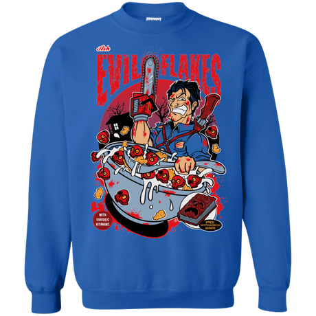 Sweatshirts Royal / S Evil Flakes Crewneck Sweatshirt