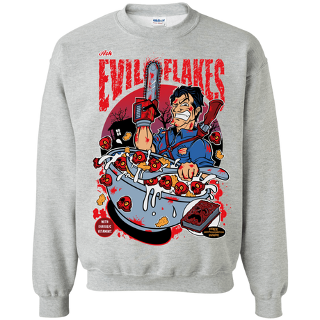 Sweatshirts Sport Grey / S Evil Flakes Crewneck Sweatshirt