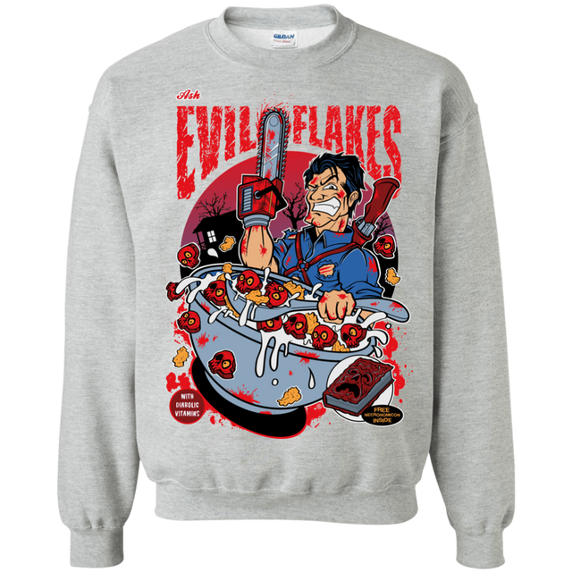 Sweatshirts Sport Grey / S Evil Flakes Crewneck Sweatshirt