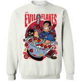 Sweatshirts White / S Evil Flakes Crewneck Sweatshirt