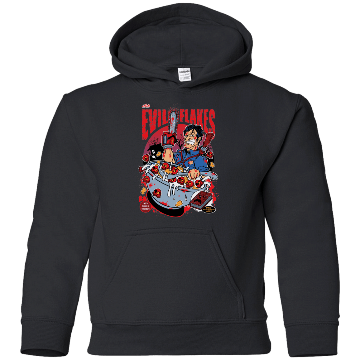 Evil Flakes Youth Hoodie