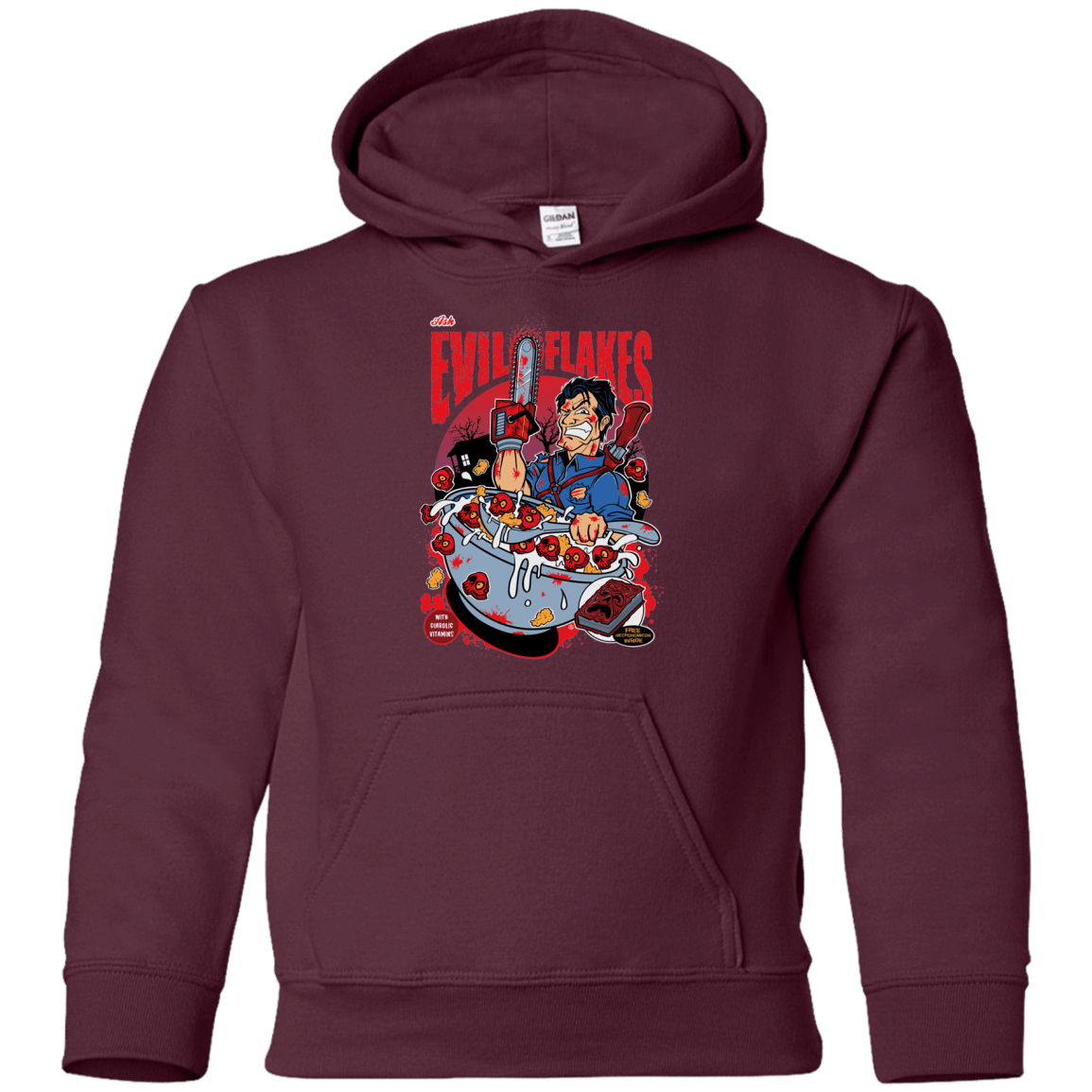 Evil Flakes Youth Hoodie