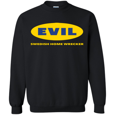 Sweatshirts Black / Small EVIL Home Wrecker Crewneck Sweatshirt
