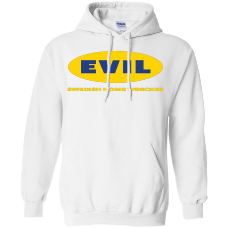 Sweatshirts White / Small EVIL Home Wrecker Pullover Hoodie