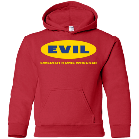 Sweatshirts Red / YS EVIL Home Wrecker Youth Hoodie