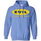 Sweatshirts Carolina Blue / Small EVIL Never Finnish Pullover Hoodie