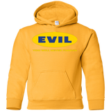 Sweatshirts Gold / YS EVIL Never Finnish Youth Hoodie