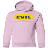 Sweatshirts Light Pink / YS EVIL Never Finnish Youth Hoodie
