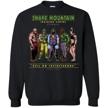 Sweatshirts Black / S Evil On Testosterone Crewneck Sweatshirt