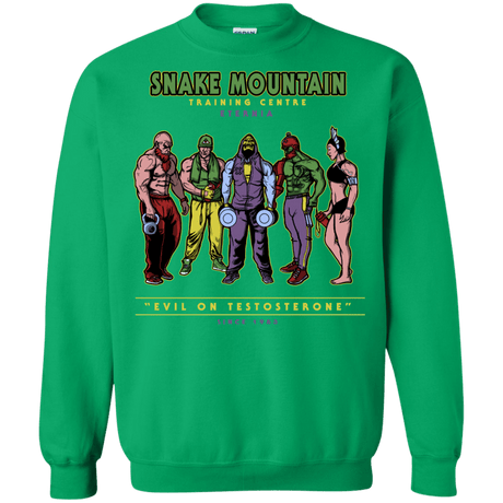 Sweatshirts Irish Green / S Evil On Testosterone Crewneck Sweatshirt