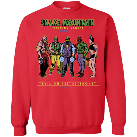 Sweatshirts Red / S Evil On Testosterone Crewneck Sweatshirt