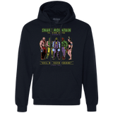 Sweatshirts Navy / S Evil On Testosterone Premium Fleece Hoodie