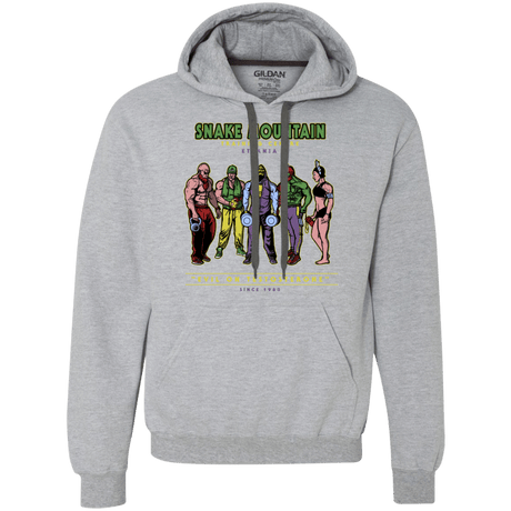 Sweatshirts Sport Grey / S Evil On Testosterone Premium Fleece Hoodie