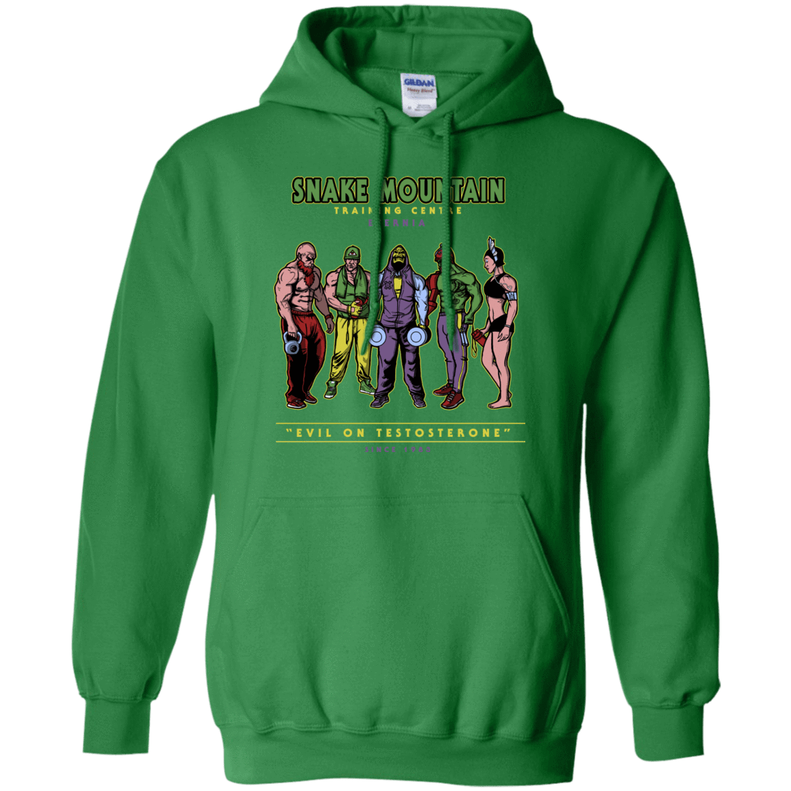 Sweatshirts Irish Green / S Evil On Testosterone Pullover Hoodie