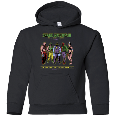 Sweatshirts Black / YS Evil On Testosterone Youth Hoodie
