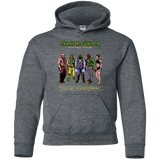 Sweatshirts Dark Heather / YS Evil On Testosterone Youth Hoodie