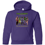 Sweatshirts Purple / YS Evil On Testosterone Youth Hoodie