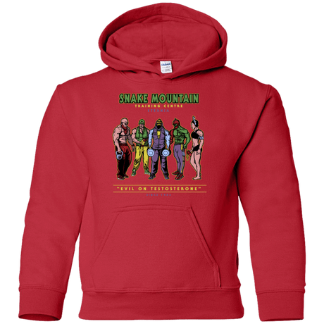 Sweatshirts Red / YS Evil On Testosterone Youth Hoodie