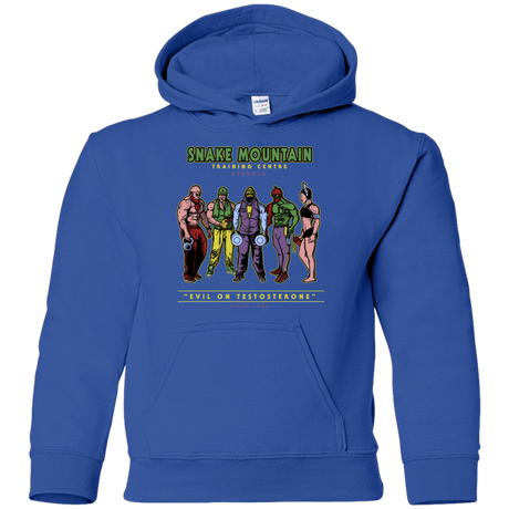 Sweatshirts Royal / YS Evil On Testosterone Youth Hoodie