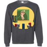 Sweatshirts Dark Heather / Small Evil Plan Crewneck Sweatshirt