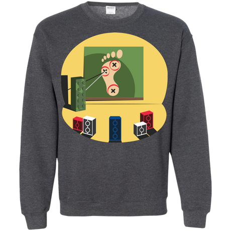 Sweatshirts Dark Heather / Small Evil Plan Crewneck Sweatshirt