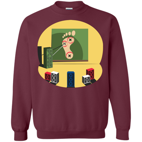 Sweatshirts Maroon / Small Evil Plan Crewneck Sweatshirt