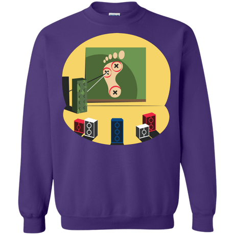 Sweatshirts Purple / Small Evil Plan Crewneck Sweatshirt